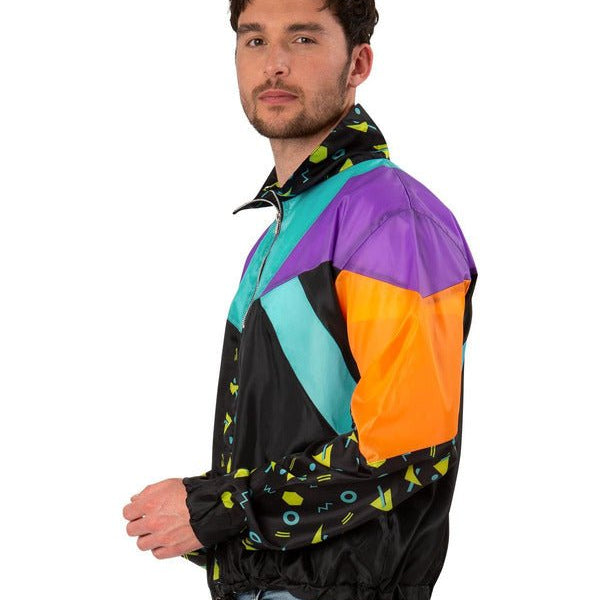 Unisex 80s Windbreaker Jacket - Adult Weekender