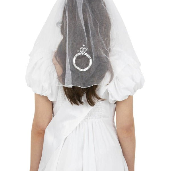 Universal Bride Veil & Sash Kit - Adult Weekender