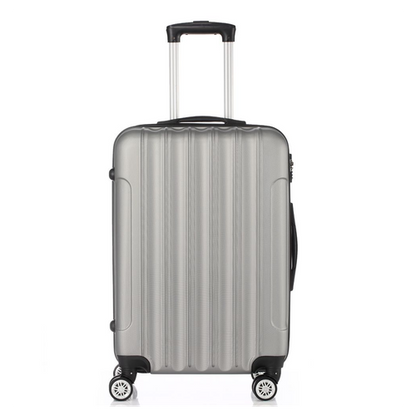 Lightweight 24in Hard Shell Travel Carry On Hand Cabin Luggage Suitcase, Approved for Ryanair Priority, British Airways