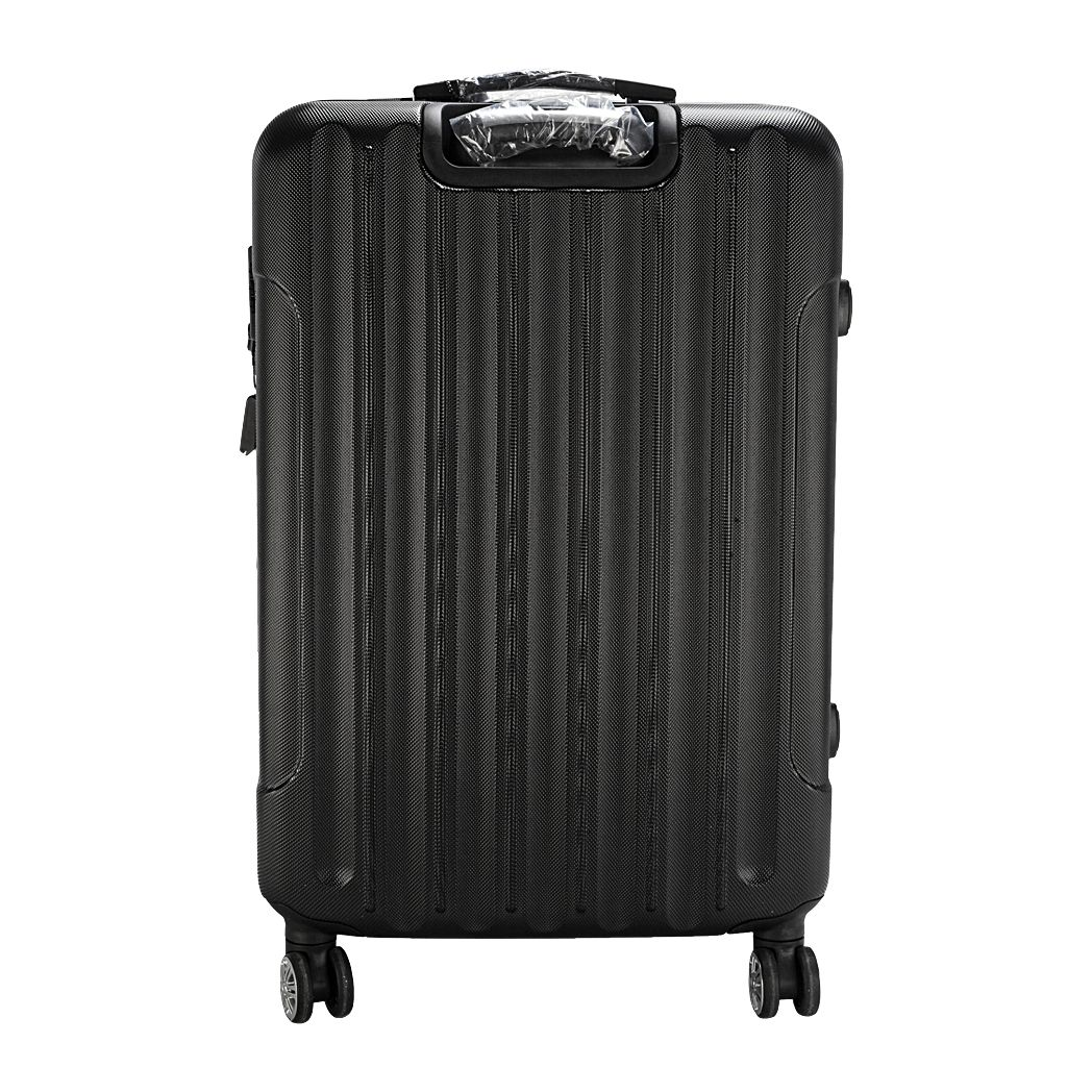 3 Pcs Suitcase Lightweight ABS Carry-on Hand Luggage 4 Spinner Wheels Trolley Case