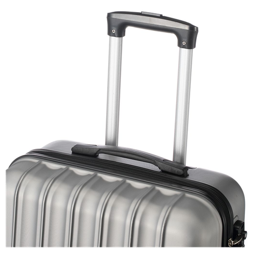 Lightweight 24in Hard Shell Travel Carry On Hand Cabin Luggage Suitcase, Approved for Ryanair Priority, British Airways