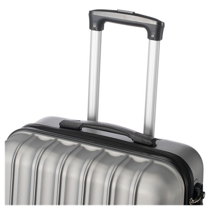 Lightweight 24in Hard Shell Travel Carry On Hand Cabin Luggage Suitcase, Approved for Ryanair Priority, British Airways