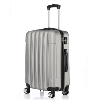 Lightweight 24in Hard Shell Travel Carry On Hand Cabin Luggage Suitcase, Approved for Ryanair Priority, British Airways