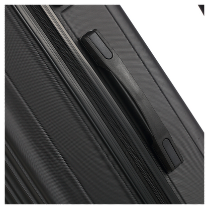 3 Pcs Suitcase Lightweight ABS Carry-on Hand Luggage 4 Spinner Wheels Trolley Case