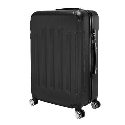 3 Pcs Suitcase Lightweight ABS Carry-on Hand Luggage 4 Spinner Wheels Trolley Case
