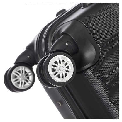 3 Pcs Suitcase Lightweight ABS Carry-on Hand Luggage 4 Spinner Wheels Trolley Case