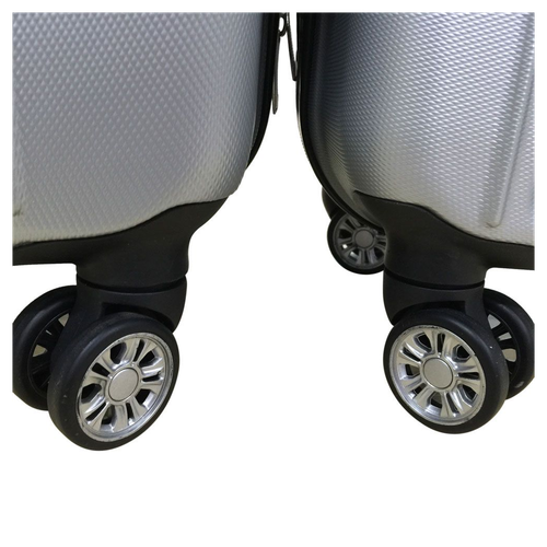 Lightweight 24in Hard Shell Travel Carry On Hand Cabin Luggage Suitcase, Approved for Ryanair Priority, British Airways