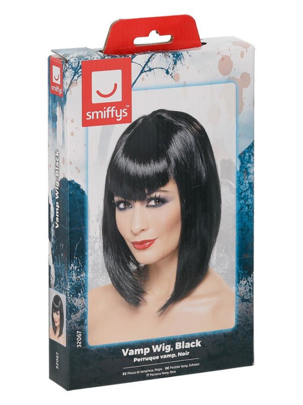 Vamp Wig, Black - Adult Weekender