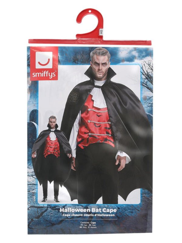 Vampire Bat Cape, Black - Adult Weekender