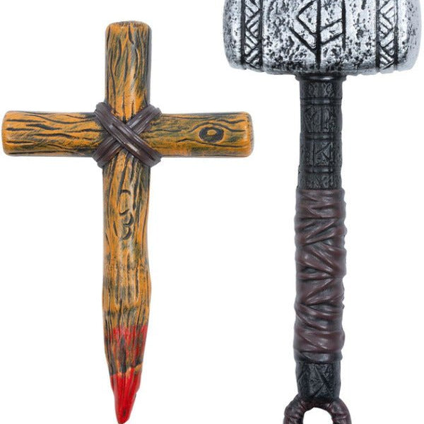 Vampire Slayer Stake & Hammer Kit - Adult Weekender