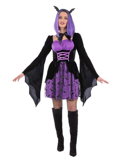 Vampiress Bat Cosplay Costume - Adult Weekender