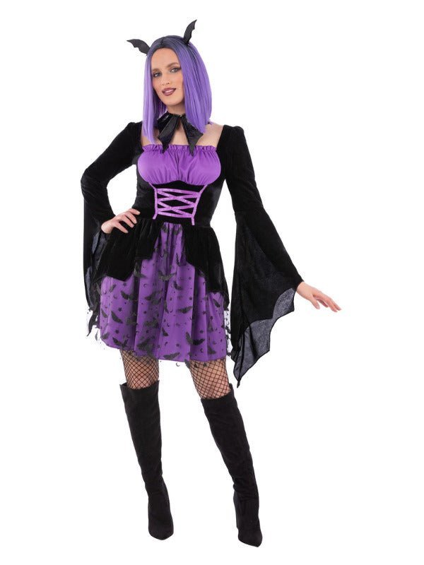 Vampiress Bat Cosplay Costume - Adult Weekender