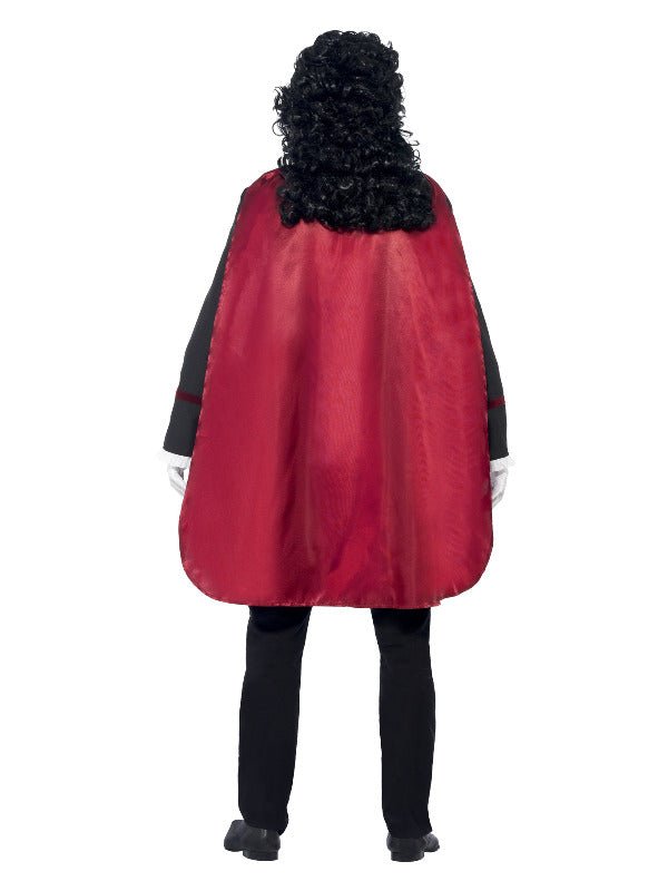 Venetian Highwayman Costume, Black - Adult Weekender