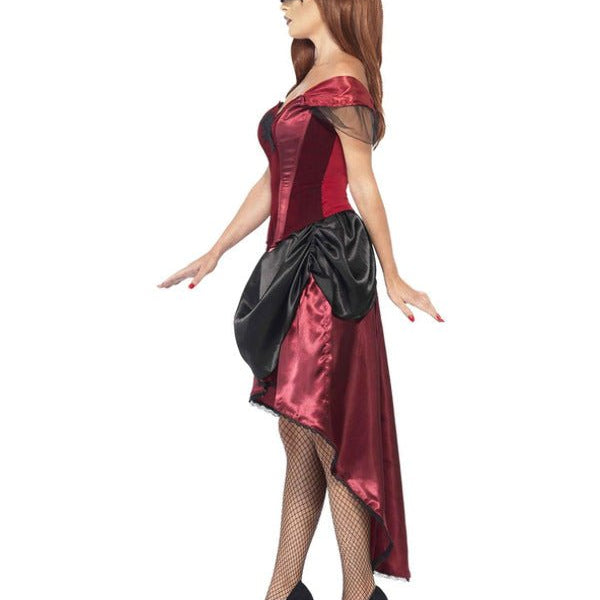 Venetian Temptress Costume, Red - Adult Weekender