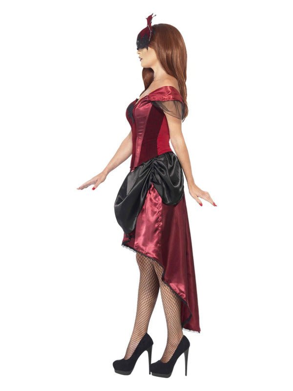 Venetian Temptress Costume, Red - Adult Weekender