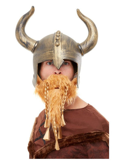 Viking Helmet, Gold - Adult Weekender