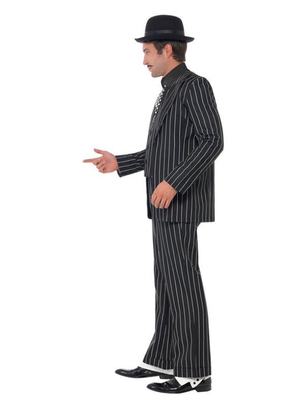 Vintage Gangster Boss Costume, Black - Adult Weekender