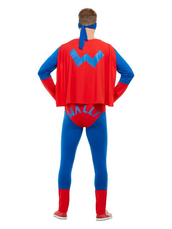 Wallyman Costume, Blue &amp; Red - Adult Weekender