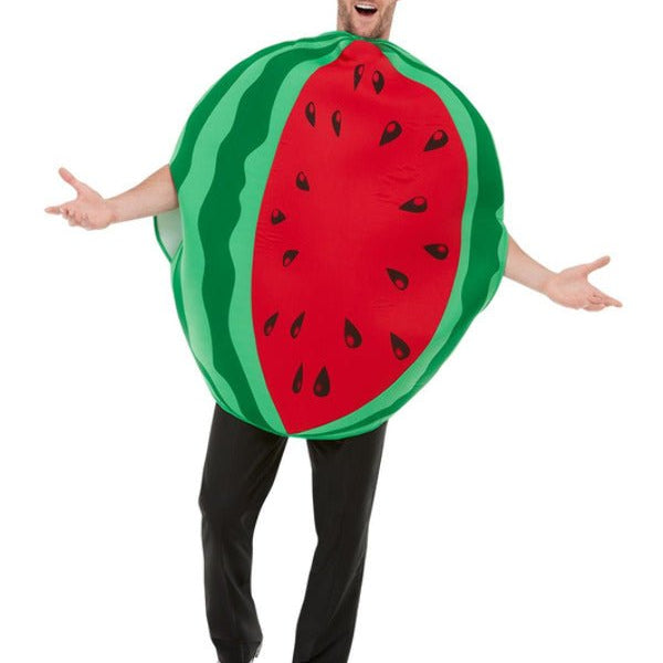 Watermelon Costume, Red & Green - Adult Weekender