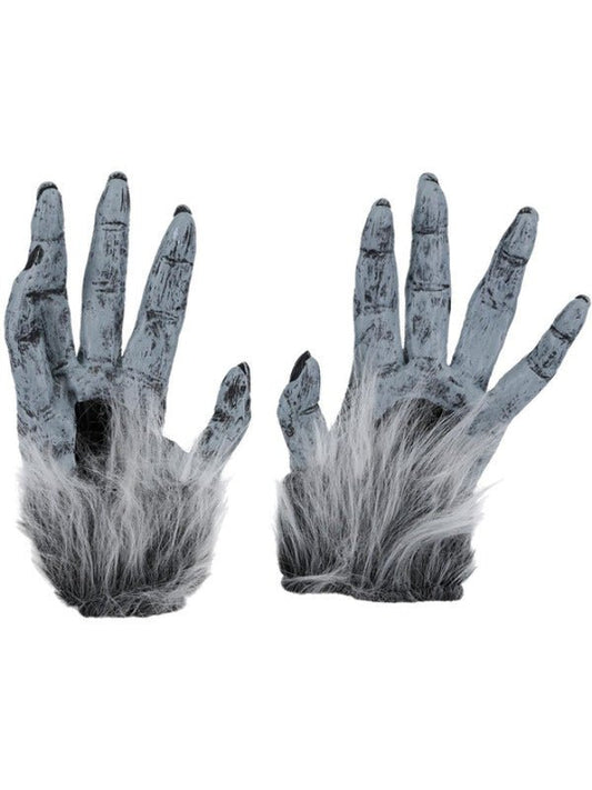 Werewolf Furry Hands, Grey - Adult Weekender