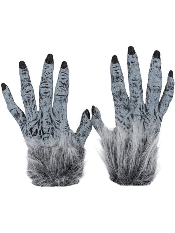 Werewolf Furry Hands, Grey - Adult Weekender