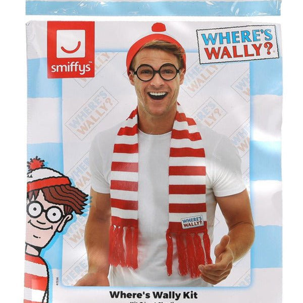 Where's Wally? Kit, Red & White - Adult Weekender