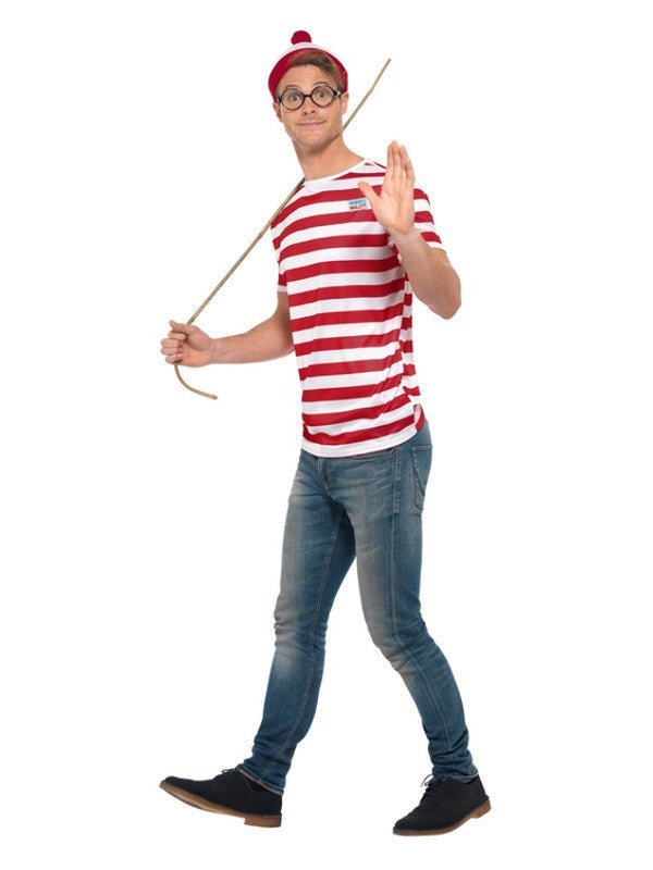 Where's Wally? Kit, Red & White - Adult Weekender
