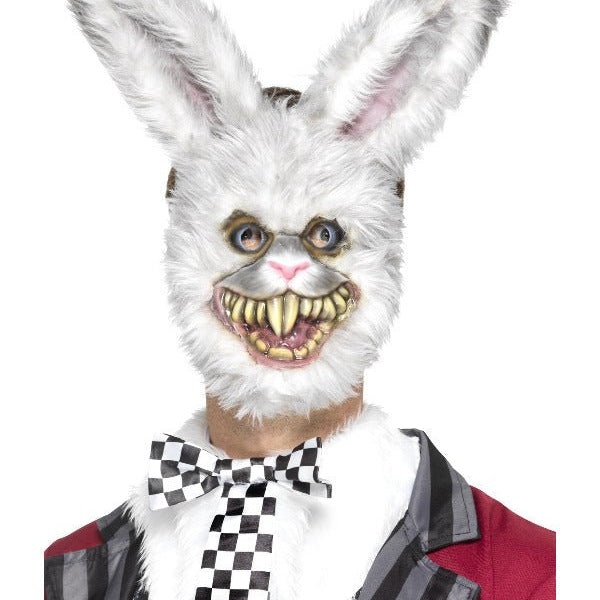 White Rabbit Mask, White - Adult Weekender