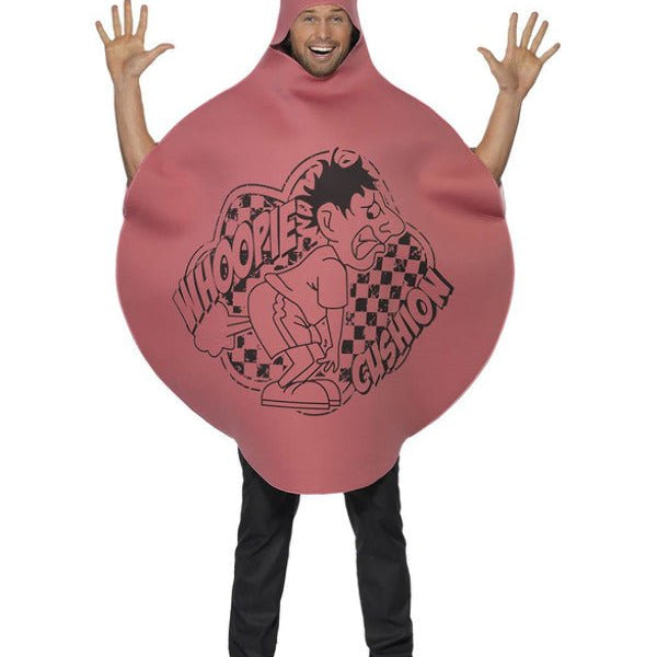 Whoopie Cushion Costume, Pink - Adult Weekender
