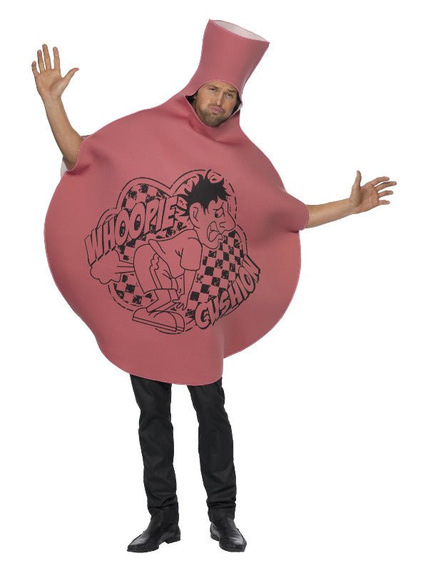 Whoopie Cushion Costume, Pink - Adult Weekender
