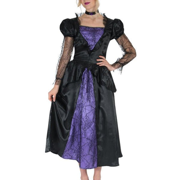 Wicked Queen Costume, Black & Purple - Adult Weekender