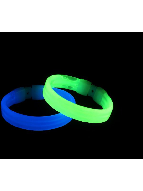 Wide Glow Bracelet, Assorted - Adult Weekender