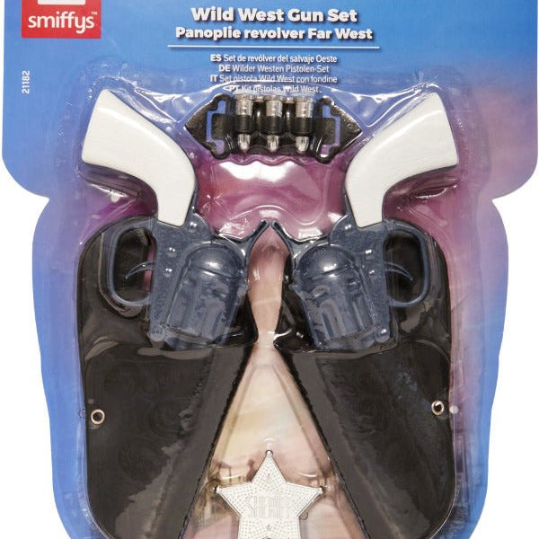 Wild West Gun Set, Grey - Adult Weekender