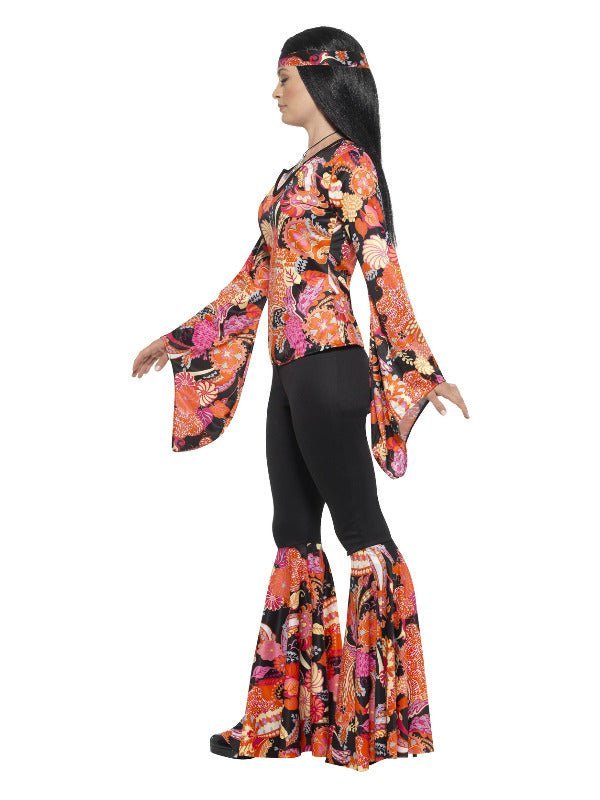 Willow the Hippie Costume, Multi - Coloured - Adult Weekender