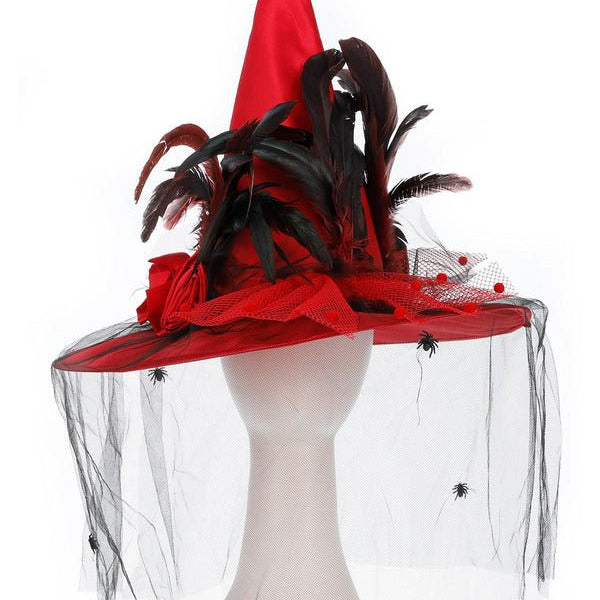 Witch Hat, Deep Red - Adult Weekender