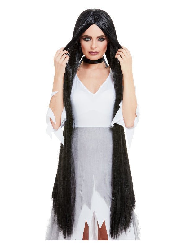 Witch Wig Extra Long, Black - Adult Weekender