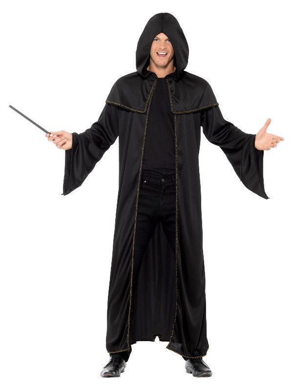 Wizard Cloak, Adult, Black - Adult Weekender