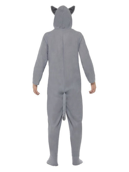 Wolf Costume, Grey - Adult Weekender