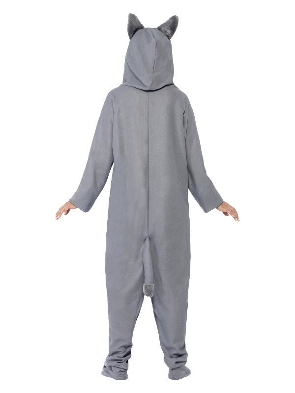 Wolf Costume, Grey - Adult Weekender