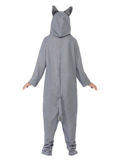 Wolf Costume, Grey - Adult Weekender