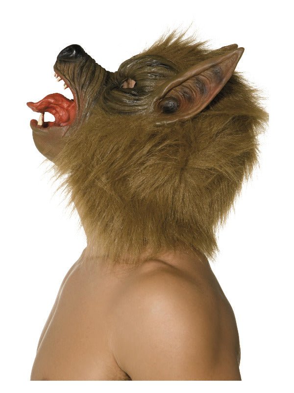 Wolf Mask, Brown - Adult Weekender