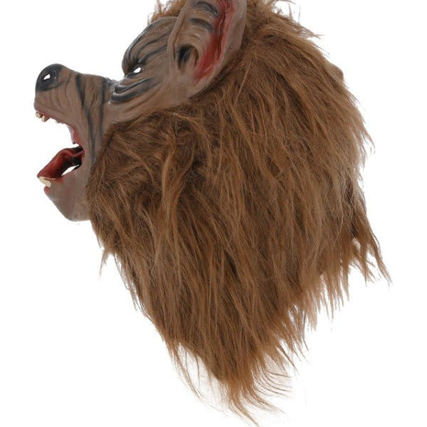 Wolf Mask, Brown - Adult Weekender