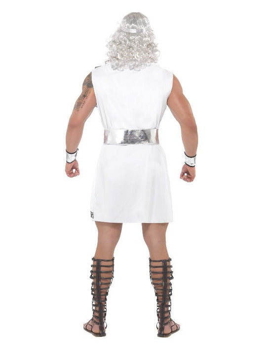 Zeus Costume, White - Adult Weekender