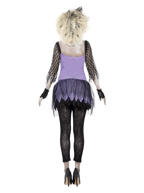 Zombie 80s Wild Child Costume, Black - Adult Weekender