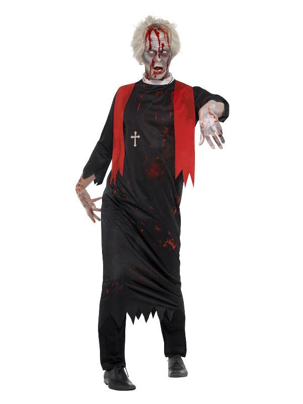 Zombie High Priest Costume, Black - Adult Weekender