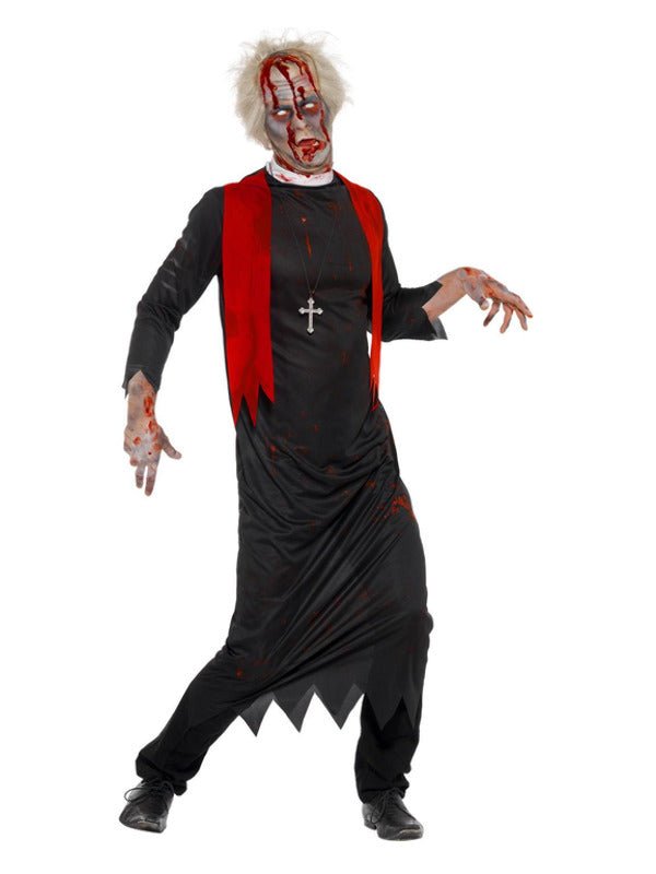 Zombie High Priest Costume, Black - Adult Weekender
